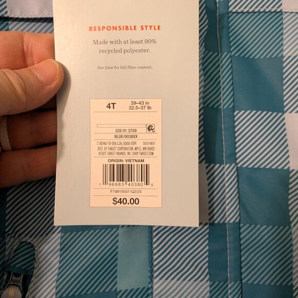 Cat & Jack 3 in 1 Jacket New with Tags 4T - Picture 3 of 9